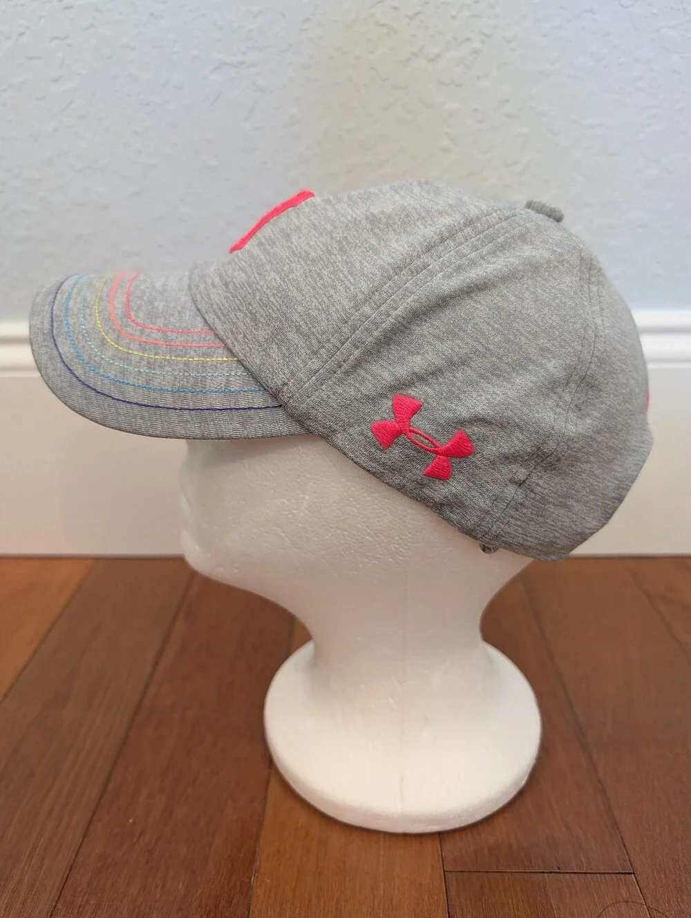 Girls Rainbow Detroit Tigers Under Armour Threadborne Baseball Cap